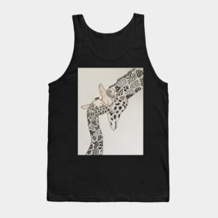 Mama & Baby Giraffe Tank Top